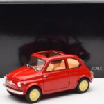 Fiat Nuova 500 Coral Sarkans Kyosho 1:18 - image 8 of 8