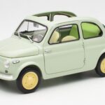 Fiat Nuova 500 Clear Zaļš Kyosho 1:18