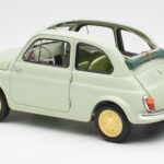 Fiat Nuova 500 Clear Zaļš Kyosho 1:18 - image 7 of 8