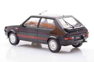 Fiat Ritmo TC 125 Abarth Melns MCG 1:18 MCG18418 Metāls — attēls 5 no 6