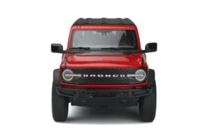 Ford Bronco 4-Door Wildtrak Sarkans GT Spirit 1:18 GT360 Sveķi — attēls 4 no 5