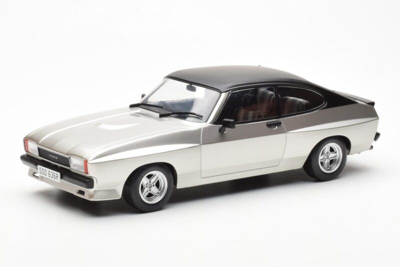 Ford Capri Mk2 X-Pack Sudrabs MCG 1:18