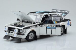 Ford Escort RS 1800 Allied Polymer #1 T. Makinen / H. Liddon Winner RAC Rally 1975 Minichamps 1:18 100758401 Metāls — attēls 2 no 8