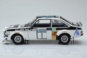 Ford Escort RS 1800 Allied Polymer #1 T. Makinen / H. Liddon Winner RAC Rally 1975 Minichamps 1:18 100758401 Metāls — attēls 4 no 8