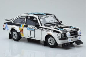 Ford Escort RS 1800 Allied Polymer #1 T. Makinen / H. Liddon Winner RAC Rally 1975 Minichamps 1:18 100758401 Metāls — attēls 6 no 8