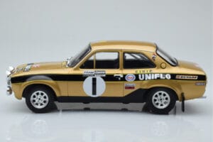 Ford Escort Mk1 RS1600 Night Version #1 R. Clark / J. Porter Rally Wales 1972 IXO 1:18 18RMC100 Metāls — attēls 3 no 6