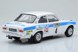 Ford Escort Mk1 RS1600 Night Version #4 R. Clark / T. Mason RAC Rally 1972 IXO 1:18 18RMC101 Metāls — attēls 2 no 6