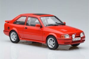 Ford Escort Mk4 RS Turbo S Sarkans MCG 1:18 MCG18273 Metāls — attēls 4 no 6