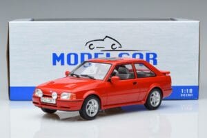 Ford Escort Mk4 RS Turbo S Sarkans MCG 1:18 MCG18273 Metāls — attēls 6 no 6