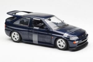 Ford Escort RS Cosworth Zils Metallic UT Models 1:18 180082101-R1 Metāls — attēls 6 no 6
