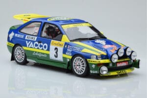 Ford Escort RS Cosworth #9 P. Bernardini / J-M. Andrie Rally Monte Carlo 1996 Otto 1:18 OT1028 Sveķi — attēls 4 no 6