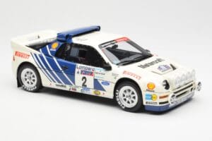 Ford RS200 Gr.B #2 S. Blomqvist / B. Berglund Lombard RAC Rally 1986 Otto 1:18 OT679 Sveķi — attēls 4 no 6