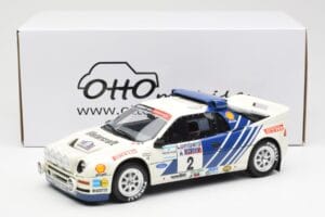 Ford RS200 Gr.B #2 S. Blomqvist / B. Berglund Lombard RAC Rally 1986 Otto 1:18 OT679 Sveķi — attēls 6 no 6