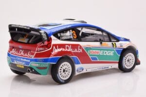 Ford Fiesta RS WRC Ford Abu Dhabi #3 M. Hirvonen / J. Lehtinen Winner Rally Australia 2011 Minichamps 1:18 151110803 Metāls — attēls 2 no 6
