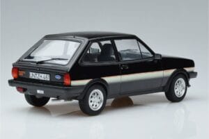 Ford Fiesta XR2 Mk1 Melns Norev 1:18 182743 Metāls — attēls 2 no 6