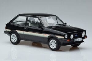 Ford Fiesta XR2 Mk1 Melns Norev 1:18 182743 Metāls — attēls 4 no 6