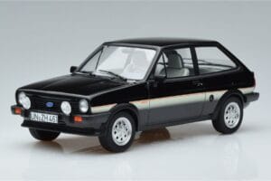 Ford Fiesta XR2 Mk1 Melns Norev 1:18 182743 Metāls