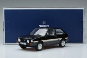Ford Fiesta XR2 Mk1 Melns Norev 1:18 182743 Metāls — attēls 6 no 6