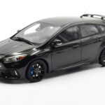 Ford Focus RS Mk3 Melns Otto 1:18
