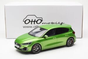 Ford Focus Mk5 ST Phase 2 Mean Zaļš Otto 1:18 OT450 Sveķi — attēls 6 no 6