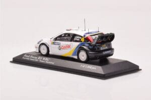 Ford Focus RS WRC #4 M. Martin / M. Park Neste Rally Finland Winners 2003 Minichamps 1:43 400038304 Metāls — attēls 3 no 4