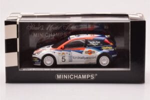 Ford Focus RS WRC #5 C. McRae / N. Grist Rally Acropolis Winner 2002 Minichamps 1:43 430028905 Metāls — attēls 4 no 4