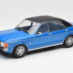 Ford Granada Mk1 Metālisks Zils Matēts Melns MCG 1:18