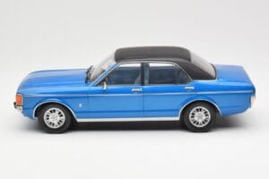 Ford Granada Mk1 Metālisks Zils Matēts Melns MCG 1:18 MCG18394 Metāls — attēls 3 no 6