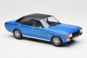 Ford Granada Mk1 Metālisks Zils Matēts Melns MCG 1:18 MCG18394 Metāls — attēls 4 no 6