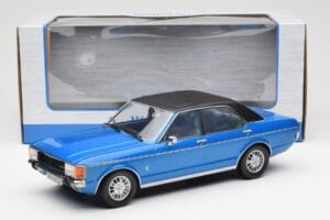 Ford Granada Mk1 Metālisks Zils Matēts Melns MCG 1:18 MCG18394 Metāls — attēls 6 no 6