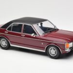 Ford Granada Mk1 Metālisks Tumši Sarkans Matēts Melns MCG 1:18 - image 4 of 6