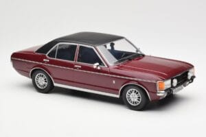 Ford Granada Mk1 Metālisks Tumši Sarkans Matēts Melns MCG 1:18 MCG18393 Metāls — attēls 4 no 6