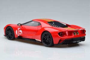 Ford GT Alan Mann Heritage Edition Sarkans GT Spirit 1:18 GT882 Sveķi — attēls 5 no 6