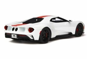 Ford GT Frozen Balts GT Spirit 1:18 GT097 Sveķi — attēls 2 no 4