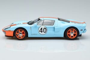 Ford GT Gulf Livery AUTOart 1:18 80513 Metāls — attēls 4 no 8