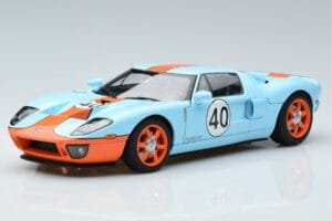 Ford GT Gulf Livery AUTOart 1:18 80513 Metāls