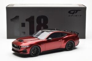 Ford Mustang GT S650 Rapid Sarkans GT Spirit 1:18 GT433 Sveķi — attēls 6 no 6