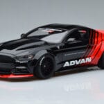 Ford Mustang S550 LB Works Liberty Walk Advan GT Spirit 1:18 KJ035 Sveķi