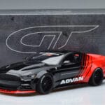 Ford Mustang S550 LB Works Liberty Walk Advan GT Spirit 1:18 KJ035 Sveķi - image 6 of 6