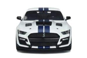 Ford Mustang Shelby GT500 S550 Dragon Snake Balts GT Spirit 1:18 GT306 Sveķi — attēls 4 no 5