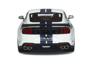 Ford Mustang Shelby GT500 S550 Dragon Snake Balts GT Spirit 1:18 GT306 Sveķi — attēls 5 no 5