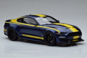 Ford Mustang S550 Shelby Super Snake Zils GT Spirit 1:18 GT871 Sveķi — attēls 4 no 6