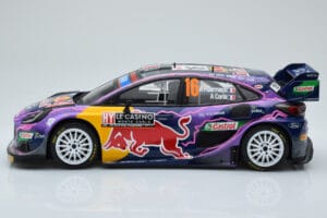 Ford Puma Rally1 WRC #16 A. Fourmaux / A. Coria Rally Monte Carlo 2022 IXO 1:18 18RMC111 Metāls — attēls 3 no 6