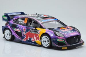 Ford Puma Rally1 WRC #16 A. Fourmaux / A. Coria Rally Monte Carlo 2022 IXO 1:18 18RMC111 Metāls — attēls 4 no 6