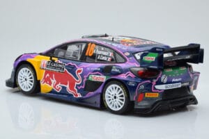 Ford Puma Rally1 WRC #16 A. Fourmaux / A. Coria Rally Monte Carlo 2022 IXO 1:18 18RMC111 Metāls — attēls 5 no 6