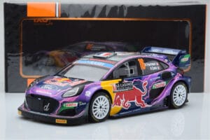 Ford Puma Rally1 WRC #16 A. Fourmaux / A. Coria Rally Monte Carlo 2022 IXO 1:18 18RMC111 Metāls — attēls 6 no 6