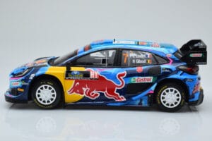 Ford Puma Rally1 WRC #7 P-L. Loubet / N. Gilsoul Rally Sweden 2023 IXO 1:18 18RMC154B Metāls — attēls 3 no 6