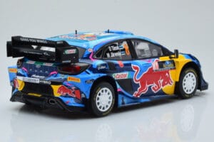 Ford Puma Rally1 WRC #8 O. Tanak / M. Jarveoja Winner Rally Sweden 2023 IXO 1:18 18RMC154A Metāls — attēls 2 no 6