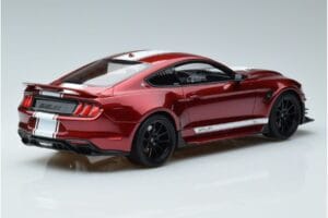 Ford Mustang S550 Shelby Super Snake Sarkans GT Spirit 1:18 GT397 Sveķi — attēls 2 no 6
