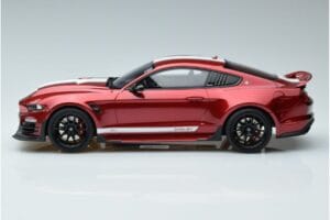 Ford Mustang S550 Shelby Super Snake Sarkans GT Spirit 1:18 GT397 Sveķi — attēls 3 no 6